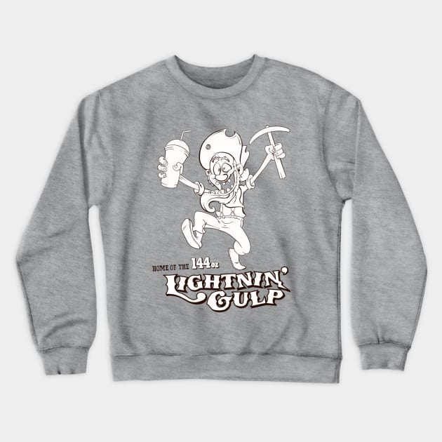 Lightning Gulp Crewneck Sweatshirt by TeapotGhost